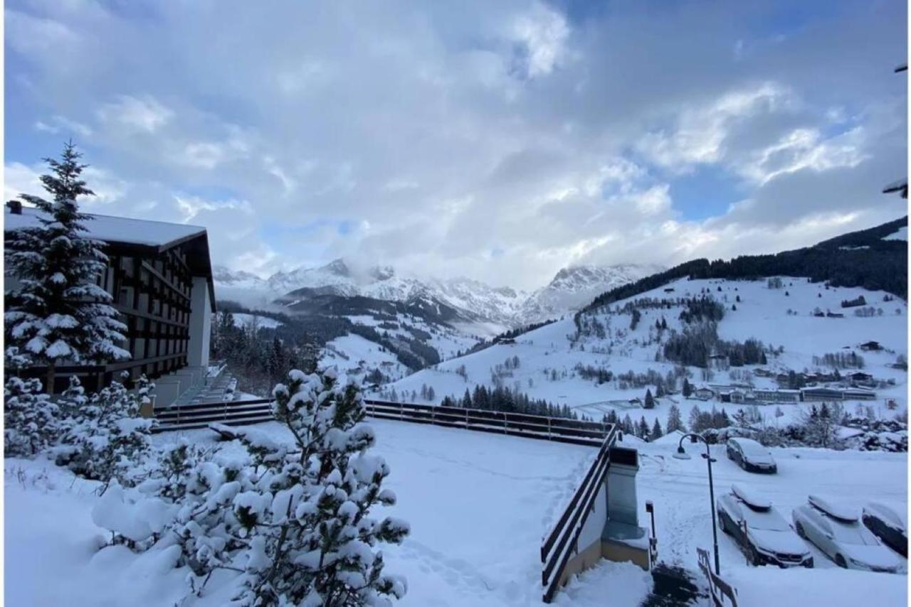 Appartement Mit Balkon Und Hallenbad Maria Alm am Steinernen Meer Bagian luar foto