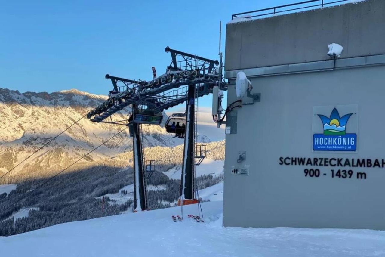 Appartement Mit Balkon Und Hallenbad Maria Alm am Steinernen Meer Bagian luar foto